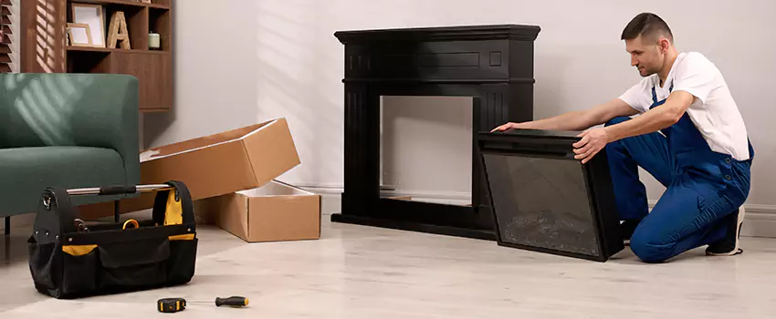 Old Rusted Metal Fireplace Repair And Replacement in Goodlettsville, TN