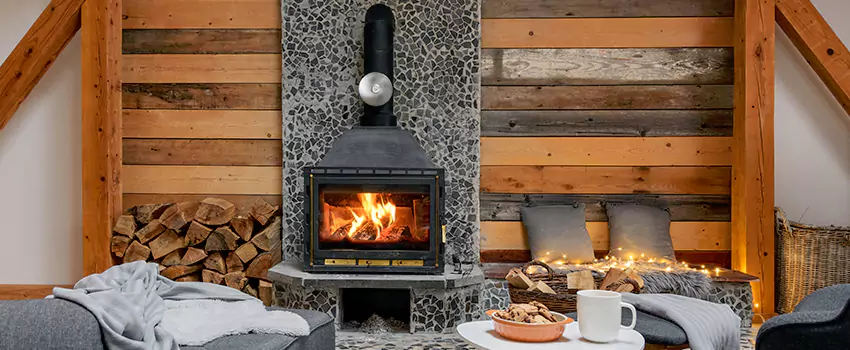 Thelin Hearth Products Direct Vent Gas Stove Fireplace Inspection in Goodlettsville, Tennessee